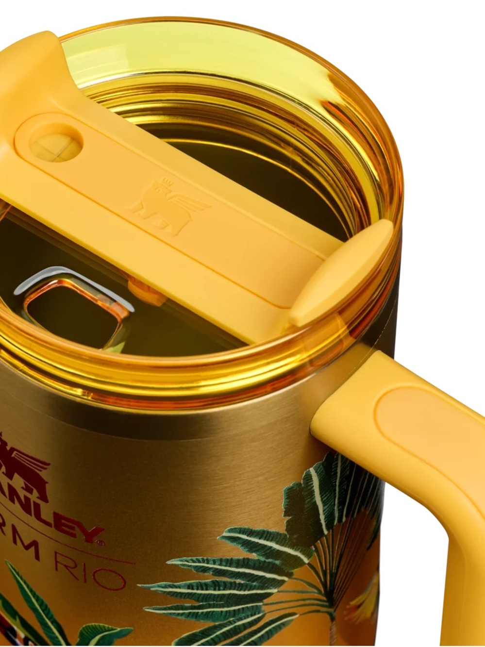 Stanley Farm Rio Gold Insulated Travel Mug with Yellow Handle 30oz - Picture 5 of 8